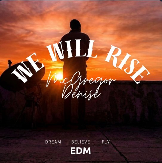 Official release artwork: We Will Rise