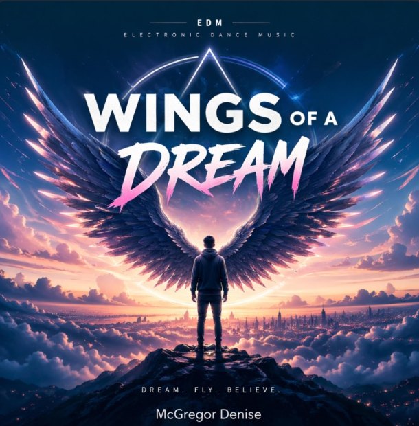 Official release artwork: Wings of a Dream